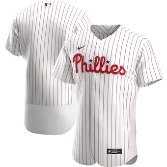 mens nike white philadelphia phillies home authentic team j